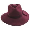 Joanna Packable Wool Felt Fedora Hat - Wine -Bailey Hat Shop 455946