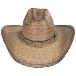 Bent Rail Trail Palm Straw Gus Western Hat