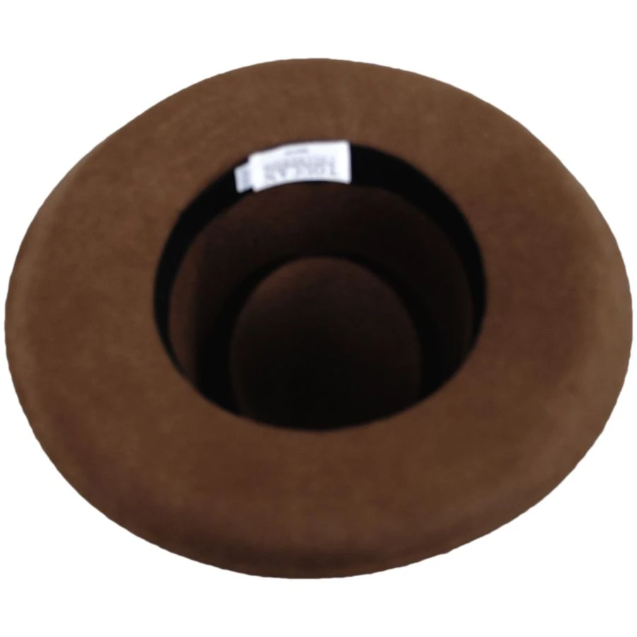 Belted Southwest Wool Felt Gambler Hat 5 Belted Southwest Wool Felt Gambler Hat - Image 3