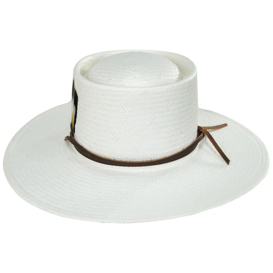 Vintage Couture Styles Toyo Straw Gaucho Hat 3 Vintage Couture Styles Toyo Straw Gaucho Hat