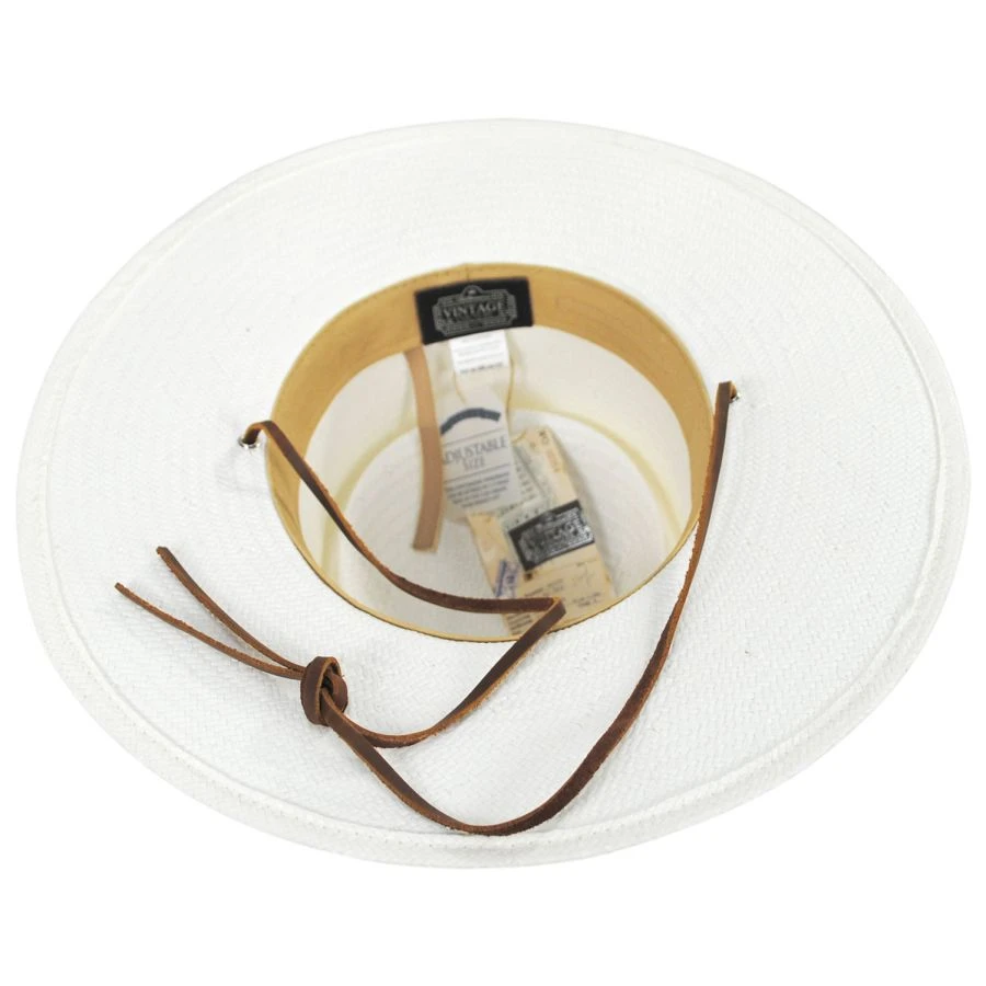 Vintage Couture Styles Toyo Straw Gaucho Hat 5 Vintage Couture Styles Toyo Straw Gaucho Hat - Image 3