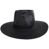 Vintage Couture Carolina Toyo Straw Fedora Hat -Bailey Hat Shop 459767