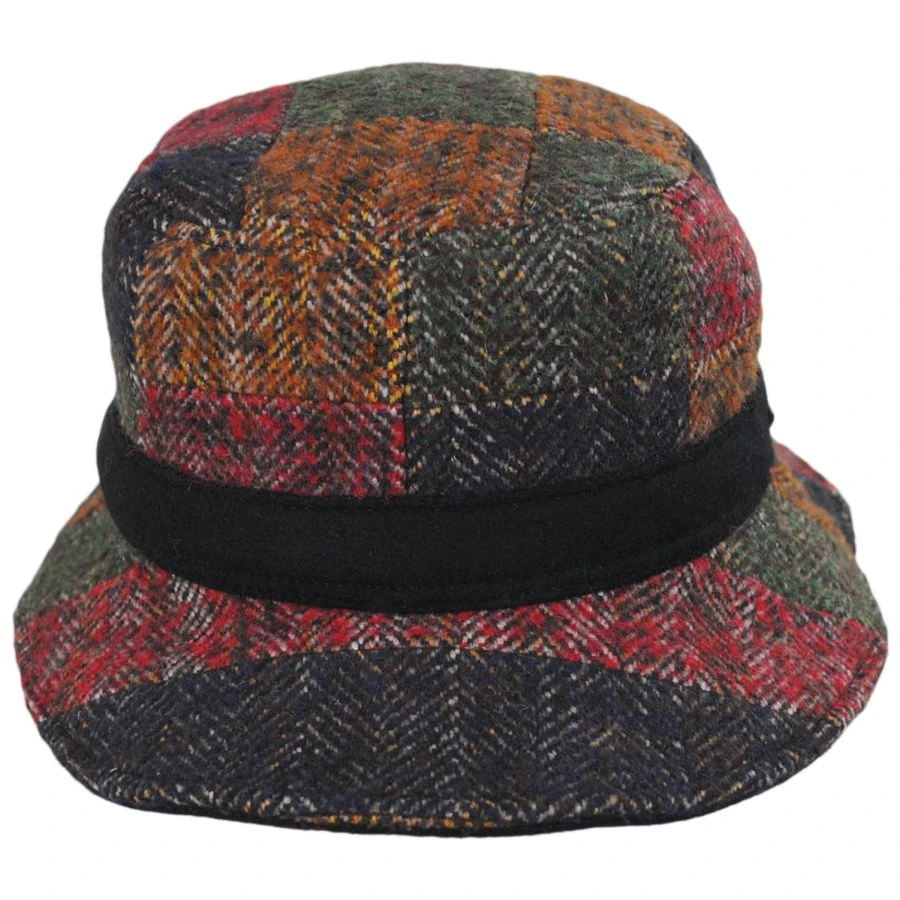 Stetson Kent Wool Blend Patchwork Bucket Hat 3 Stetson Kent Wool Blend Patchwork Bucket Hat