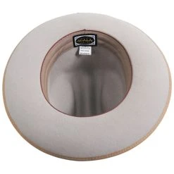 Scala Zamora Wool Felt Cattleman Western Hat - Silverbelly -Bailey Hat Shop 460892