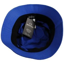 Beta Packable Cotton Bucket Hat - Ocean Blue 7 Beta Packable Cotton Bucket Hat - Ocean Blue -Bailey Hat Shop 461001