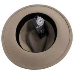 Messer Packable Wool Felt Fedora Hat - Sand 7 Messer Packable Wool Felt Fedora Hat - Sand -Bailey Hat Shop 461186
