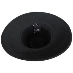 Jo Wool Felt Rancher Fedora Hat - Black 7 Jo Wool Felt Rancher Fedora Hat - Black -Bailey Hat Shop 462494