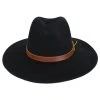Field Proper Wool Felt Fedora Hat - Black 1 Field Proper Wool Felt Fedora Hat - Black -Bailey Hat Shop 462611
