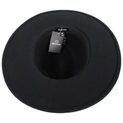 Field Proper Wool Felt Fedora Hat - Black 7 Field Proper Wool Felt Fedora Hat - Black -Bailey Hat Shop 462617