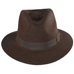 Rio Toyo Straw Safari Fedora Hat