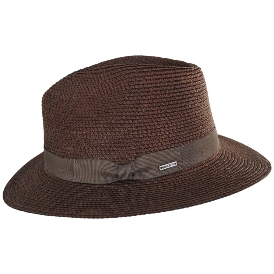 Rio Toyo Straw Safari Fedora Hat 4 Rio Toyo Straw Safari Fedora Hat - Image 2