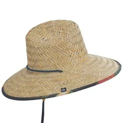 Mariner Rush Straw Lifeguard Hat -Bailey Hat Shop 464519
