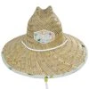 Vic Rush Straw Lifeguard Hat