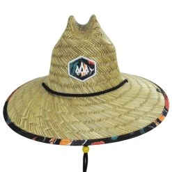 Youth Finley Rush Straw Lifeguard Hat