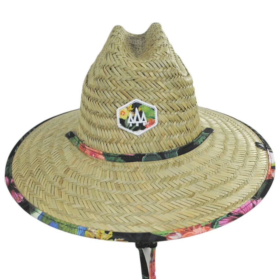 Kids' Turks Rush Straw Lifeguard Hat 3 Kids' Turks Rush Straw Lifeguard Hat