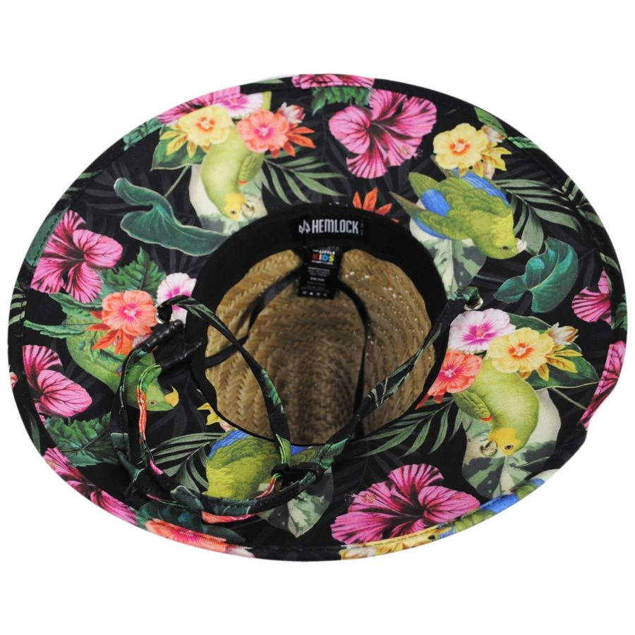 Kids' Turks Rush Straw Lifeguard Hat 5 Kids' Turks Rush Straw Lifeguard Hat - Image 3