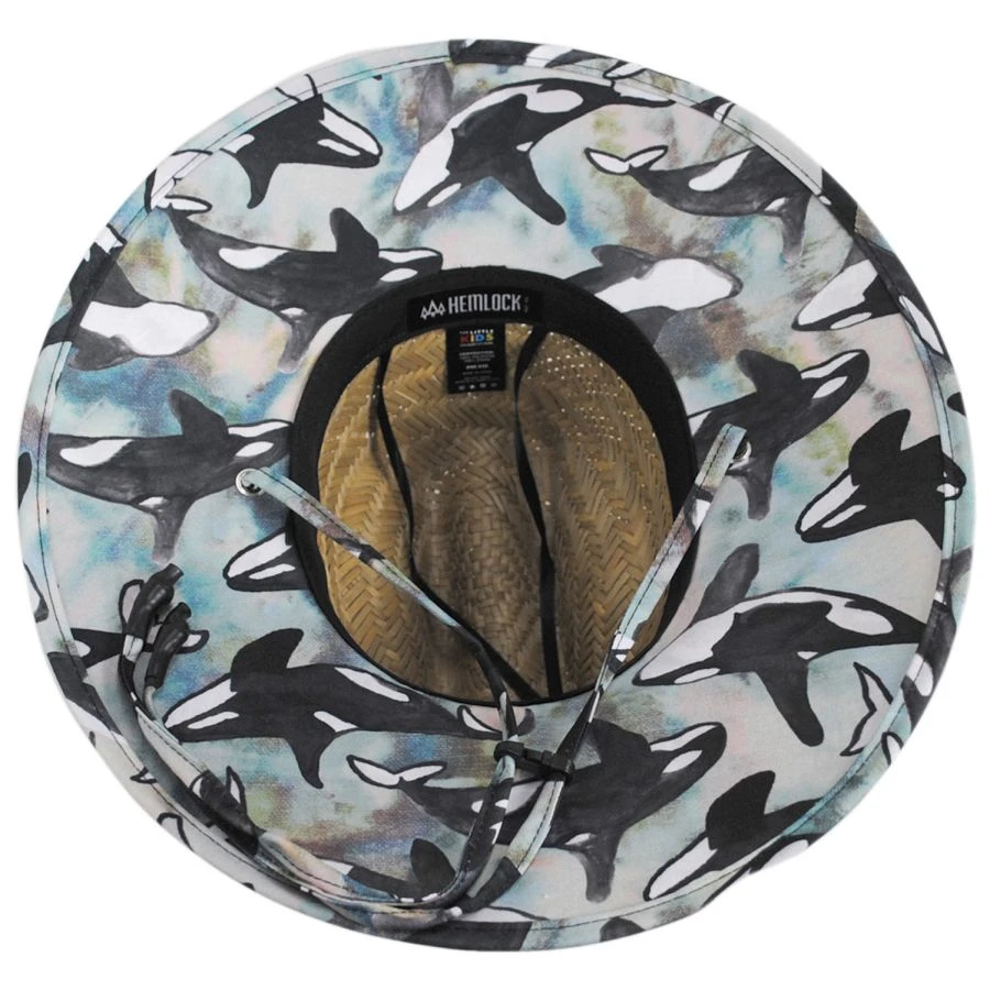 Kids' Willy Rush Straw Lifeguard Hat 5 Kids' Willy Rush Straw Lifeguard Hat - Image 3