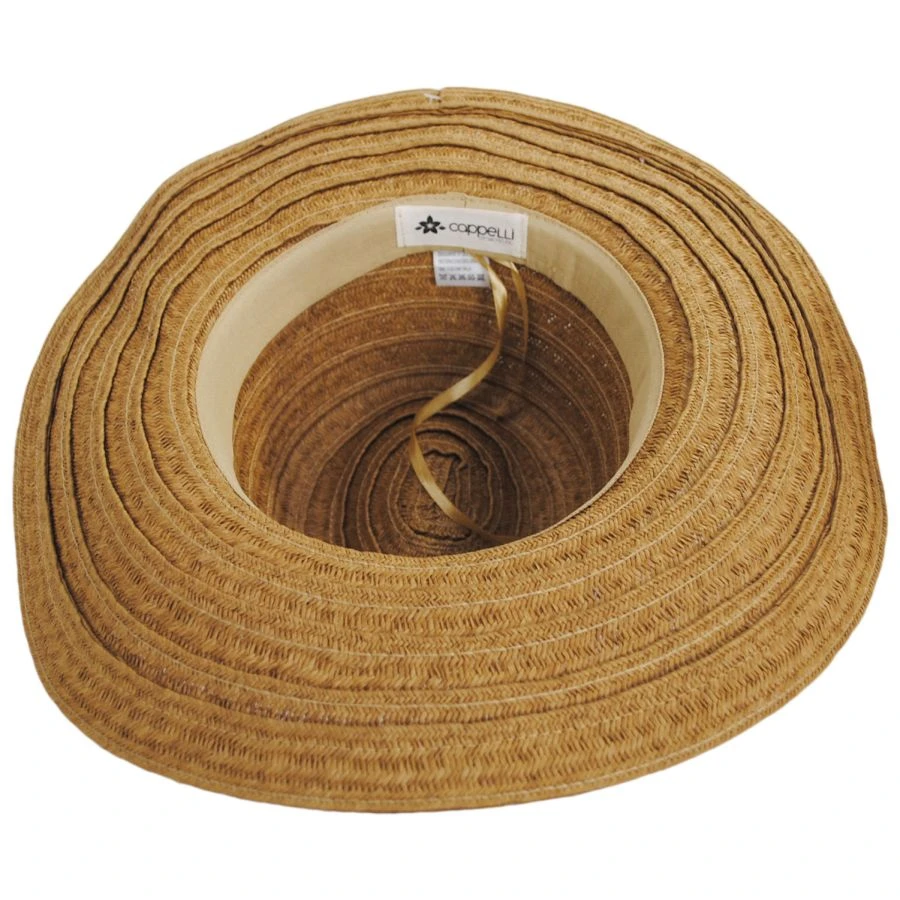 Violet Toyo Straw Western Hat 5 Violet Toyo Straw Western Hat - Image 3