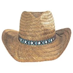 Callie Rush Straw Western Hat