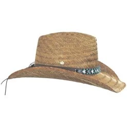Alternative view of Callie Rush Straw Western Hat
