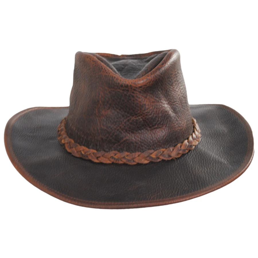 Walker Raging Bull Leather Western Hat 3 Walker Raging Bull Leather Western Hat