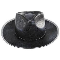Ritz Distressed Toyo Straw Fedora Hat