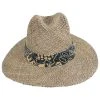 Scala Twisted Seagrass Safari Fedora Hat -Bailey Hat Shop 466364