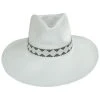 Gianna Shantung Straw Fedora Hat