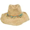 Ibiza Crochet Raffia Straw Western Hat