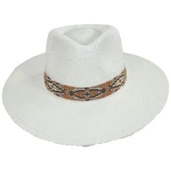 Talia Toyo Straw Rancher Fedora Hat