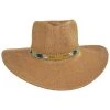 Yellow Feather Toyo Straw Rancher Fedora Hat -Bailey Hat Shop 467522