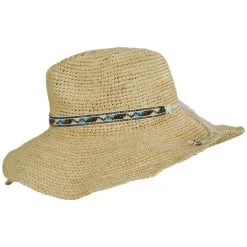 Lainey Crochet Raffia Straw Western Hat -Bailey Hat Shop 467534