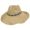 Lainey Crochet Raffia Straw Western Hat -Bailey Hat Shop 467582