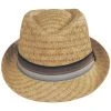 Panama Jack Bonito Toyo Straw Fedora Hat