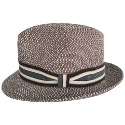 Bailey Salem Braided Toyo Straw Fedora Hat -Bailey Hat Shop 470969