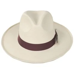 Arlo Shantung Straw Fedora Hat