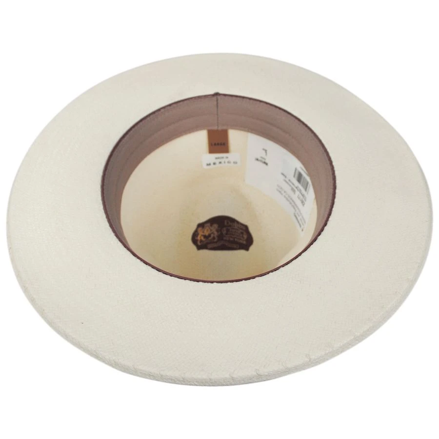 Arlo Shantung Straw Fedora Hat 5 Arlo Shantung Straw Fedora Hat - Image 3