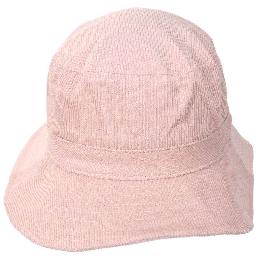 Petra Corduroy Packable Bucket Hat - Pink 3 Petra Corduroy Packable Bucket Hat - Pink
