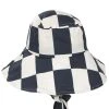 Jasper Cotton Checkerboard Packable Bucket Hat -Bailey Hat Shop 473268