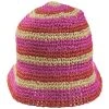Palo Striped Crochet Toyo Bucket Hat -Bailey Hat Shop 473501