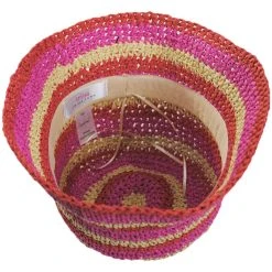 Palo Striped Crochet Toyo Bucket Hat 7 Palo Striped Crochet Toyo Bucket Hat -Bailey Hat Shop 473507