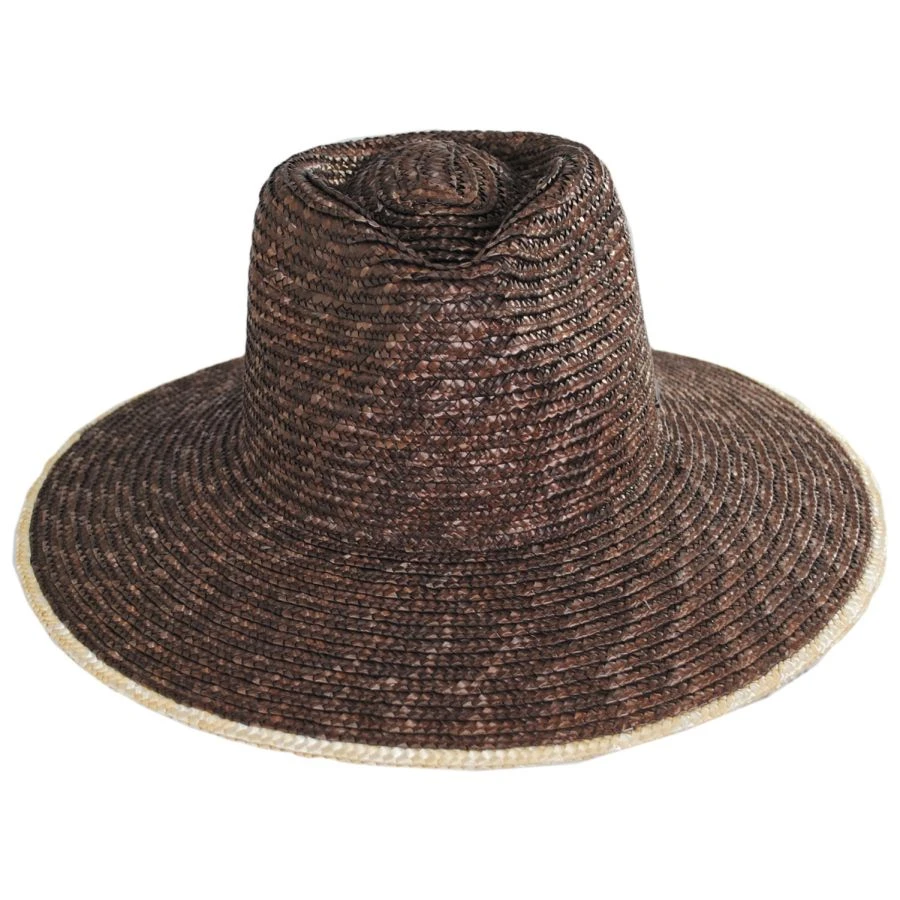 Joanna Festival Wheat Straw Fedora Hat 3 Joanna Festival Wheat Straw Fedora Hat