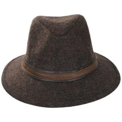 Stetson Hoagy Wool Blend Safari Fedora Hat