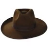 Reno Wool Felt Fedora Hat - Coffee -Bailey Hat Shop 474630