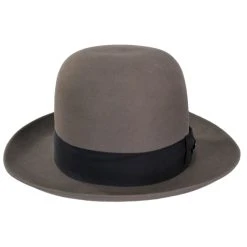 Stetson New York Shapeable Open Crown Fur Felt Fedora Hat -Bailey Hat Shop 476903
