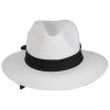 Back Bow & Tail Toyo Straw Safari Fedora Hat -Bailey Hat Shop 477063