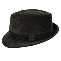 Corduroy C-Crown Trilby Fedora Hat -Bailey Hat Shop 51914