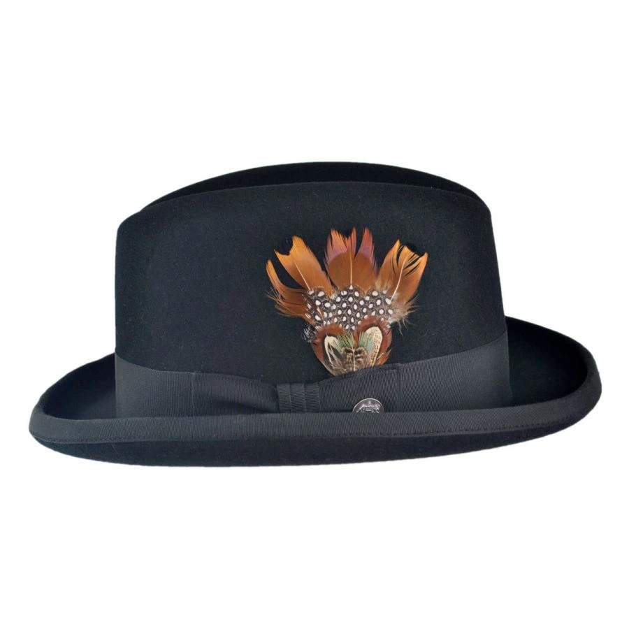 Stetson Fur Felt Homburg Hat 4 Stetson Fur Felt Homburg Hat - Image 2