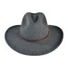 Stetson Grey Bull Crushable Wool Felt Aussie Hat -Bailey Hat Shop 55982