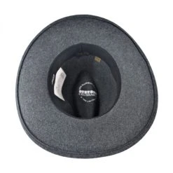 Stetson Grey Bull Crushable Wool Felt Aussie Hat 7 Stetson Grey Bull Crushable Wool Felt Aussie Hat -Bailey Hat Shop 55988
